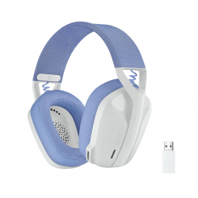Logitech G435 LIGHTSPEED Wireless Gaming Headset - WHITE - 2.4GHZ